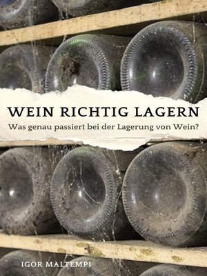 cover image of Wein richtig lagern